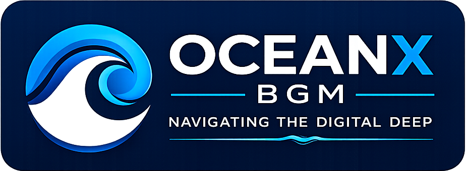 OceanX BGM logo